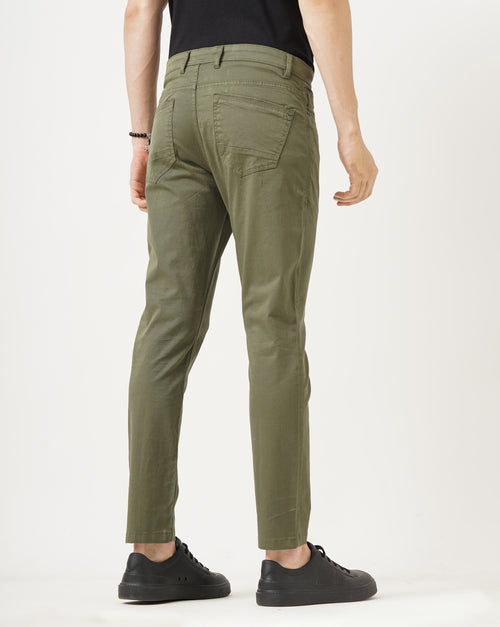 MEN'S ANKLE FIT CASUAL CHINOS