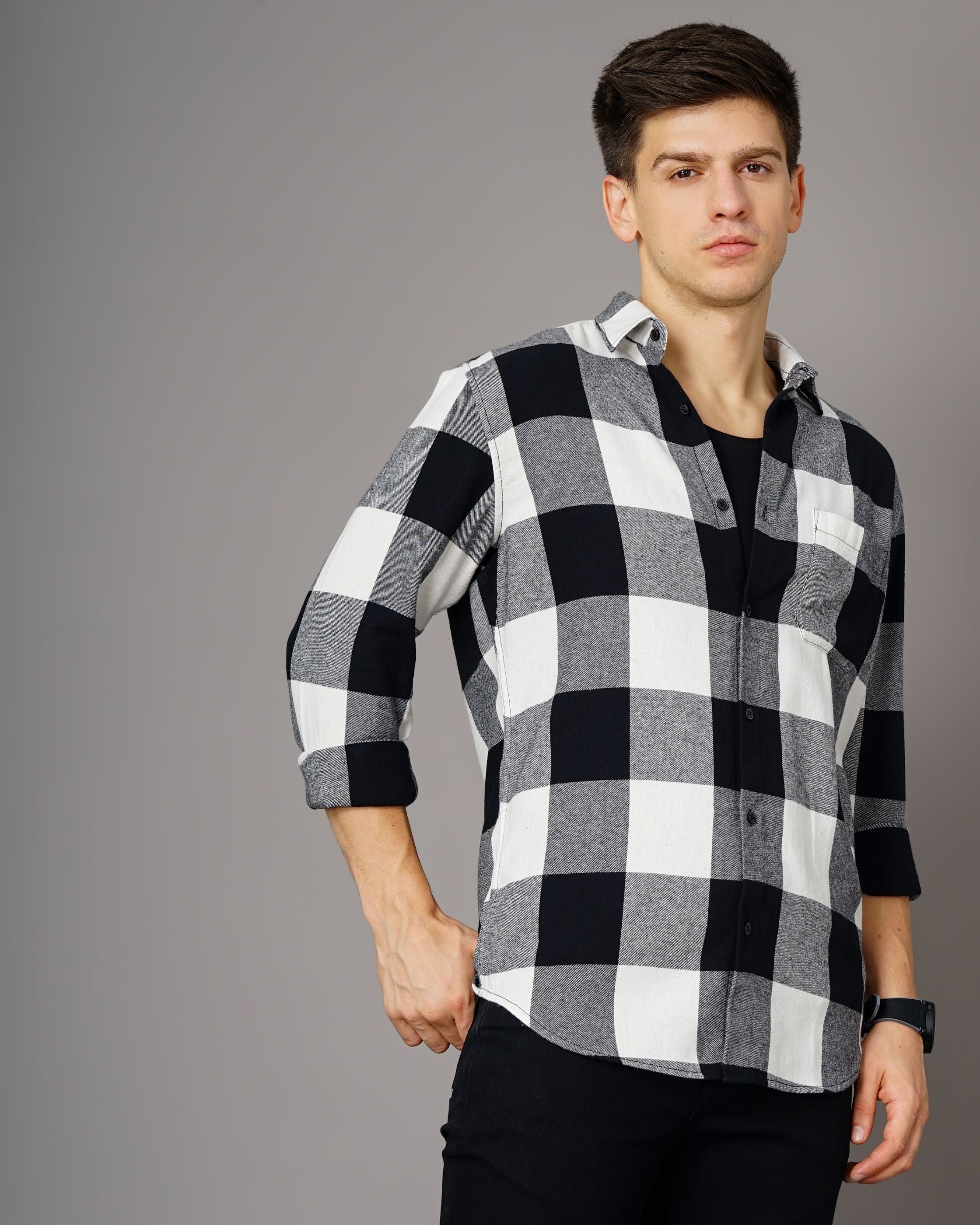 Men's Checks Shirt