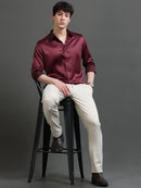 Men Smart Slim Fit Casual Shirt