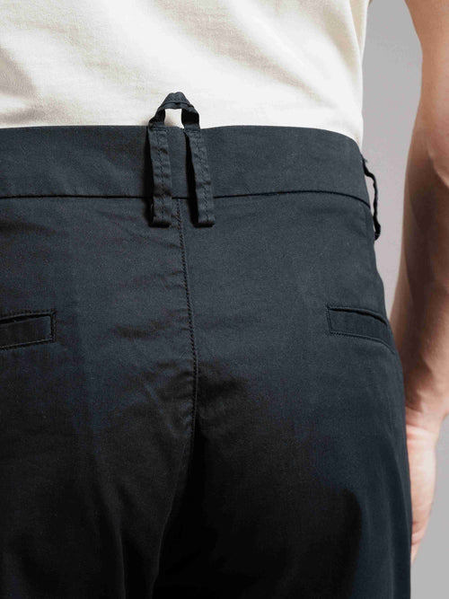 Men Tailored Low-Rise Chinos Trousers