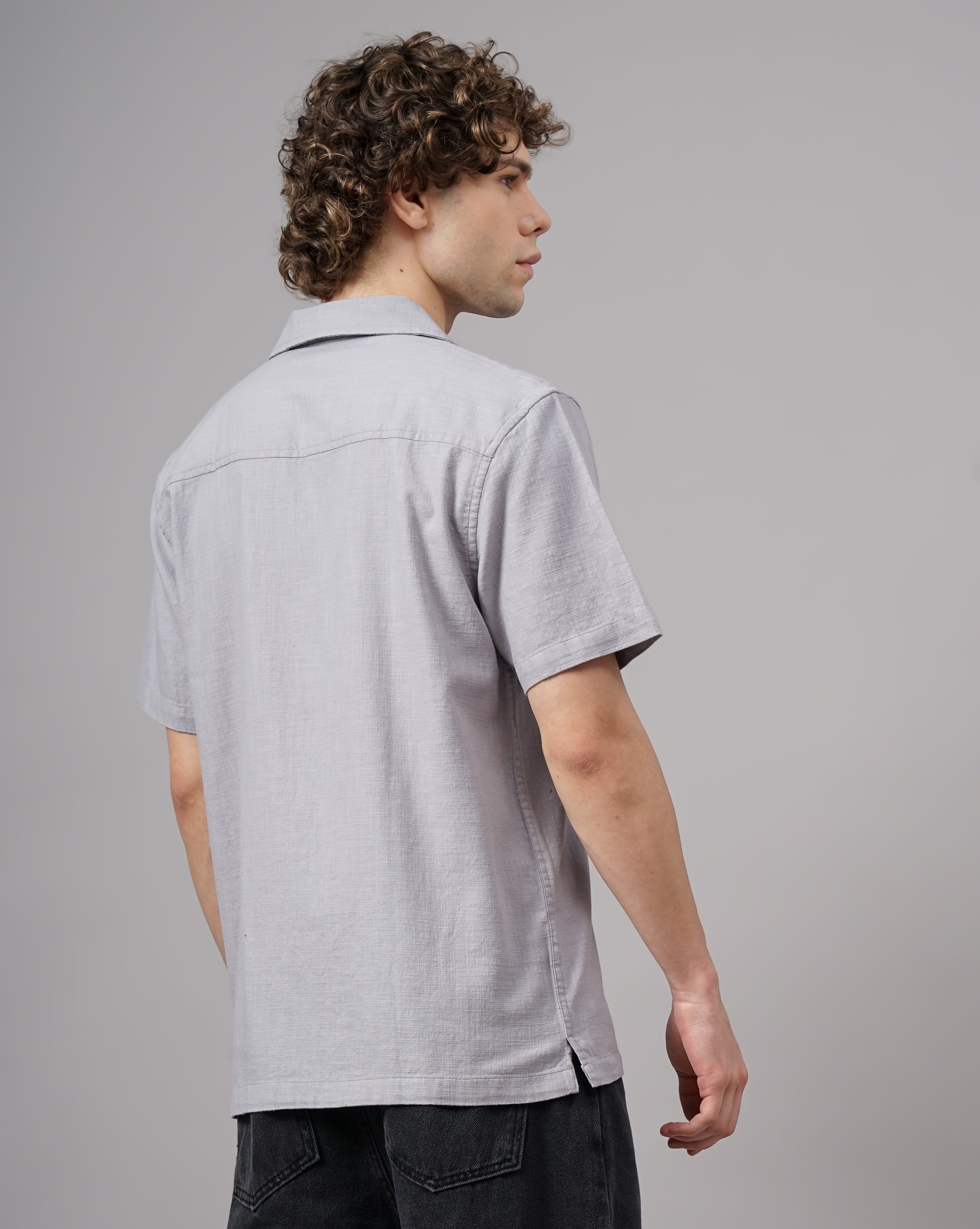 Embroidery Relaxed Fit Shirt