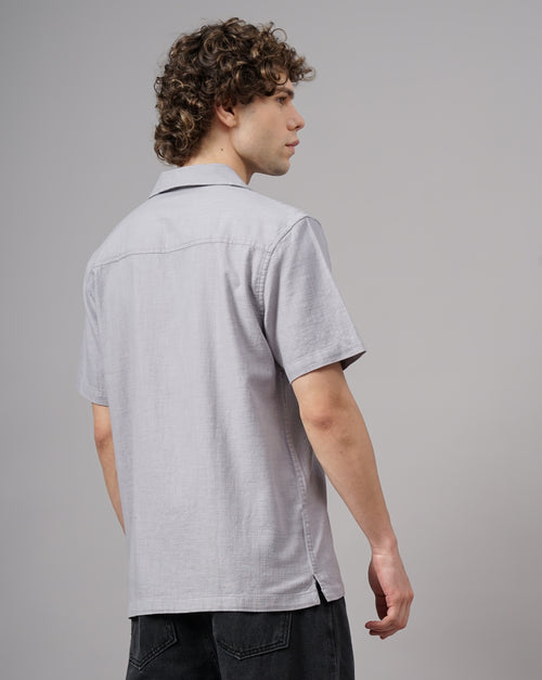 Embroidery Relaxed Fit Shirt