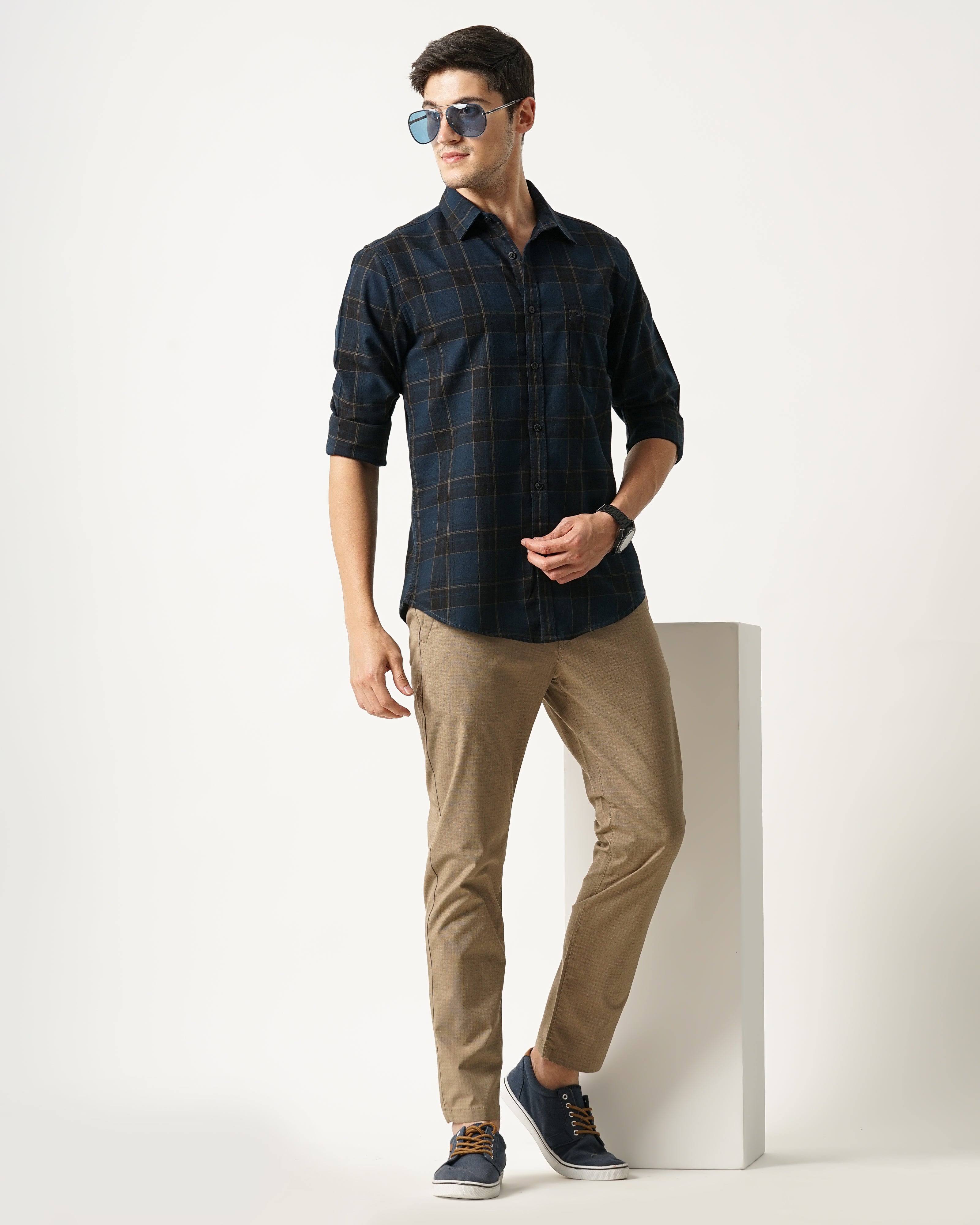 Men's Checks Shirt