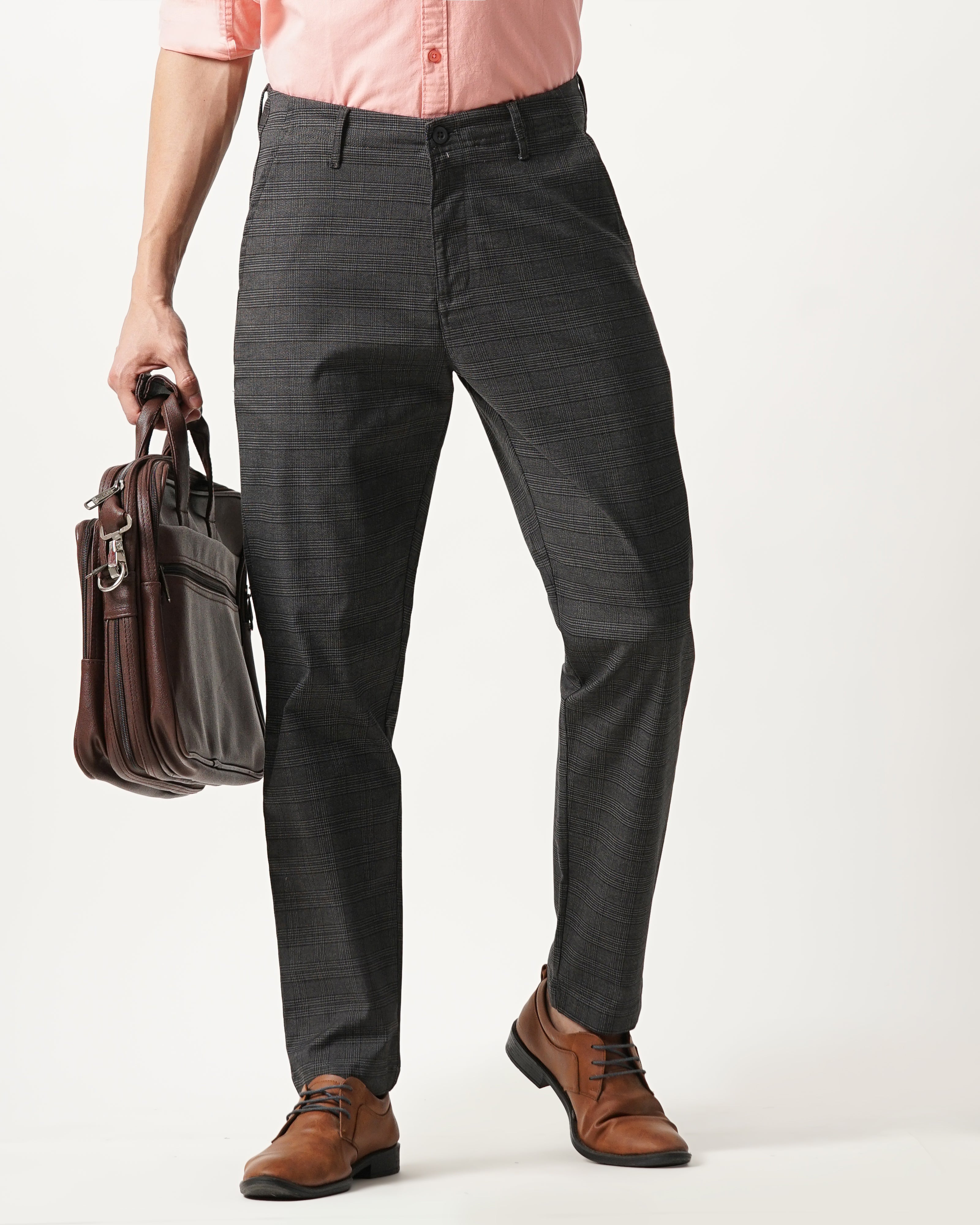 MEN'S REGULAR FIT TROUSERS