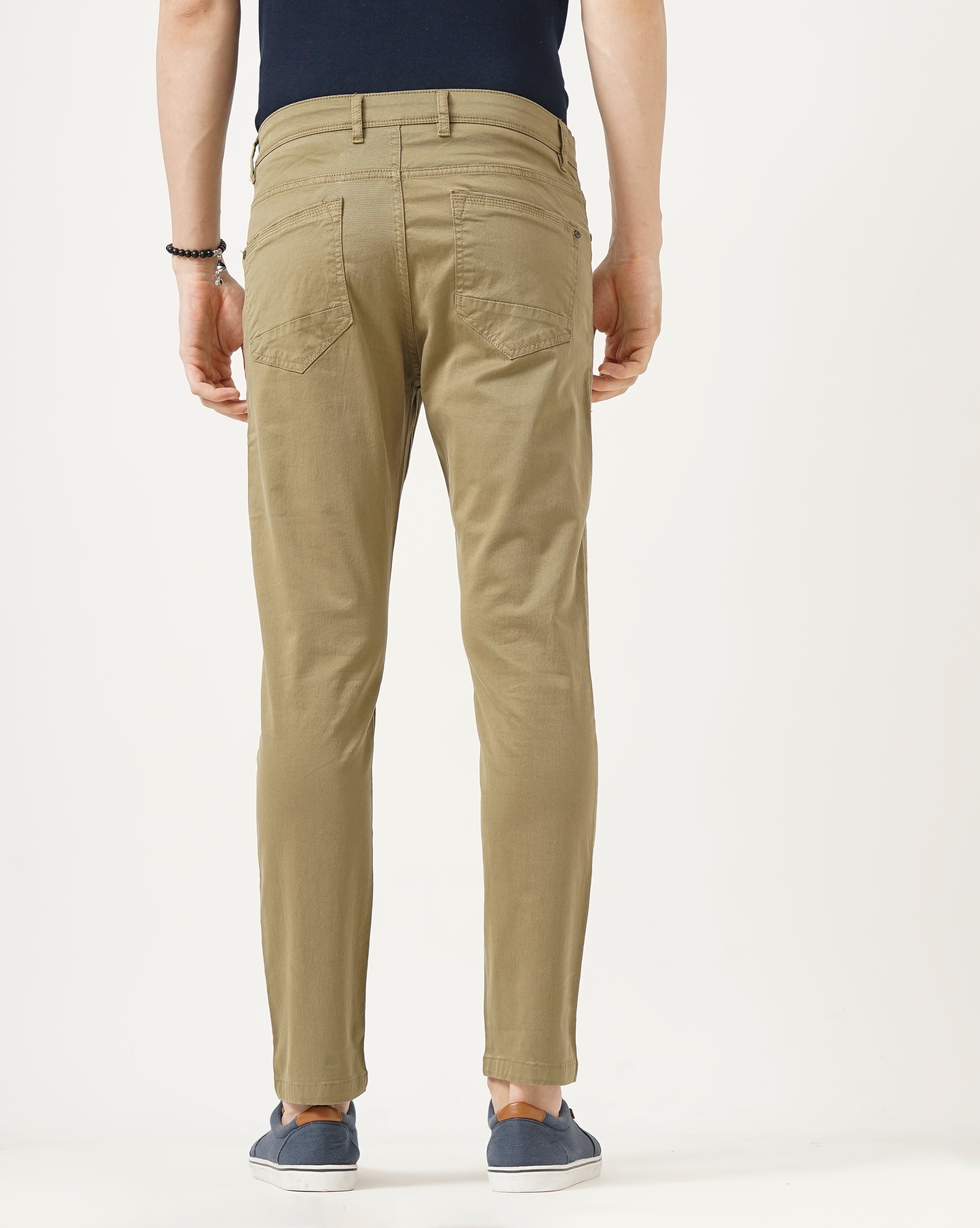MEN'S ANKLE FIT CASUAL CHINOS