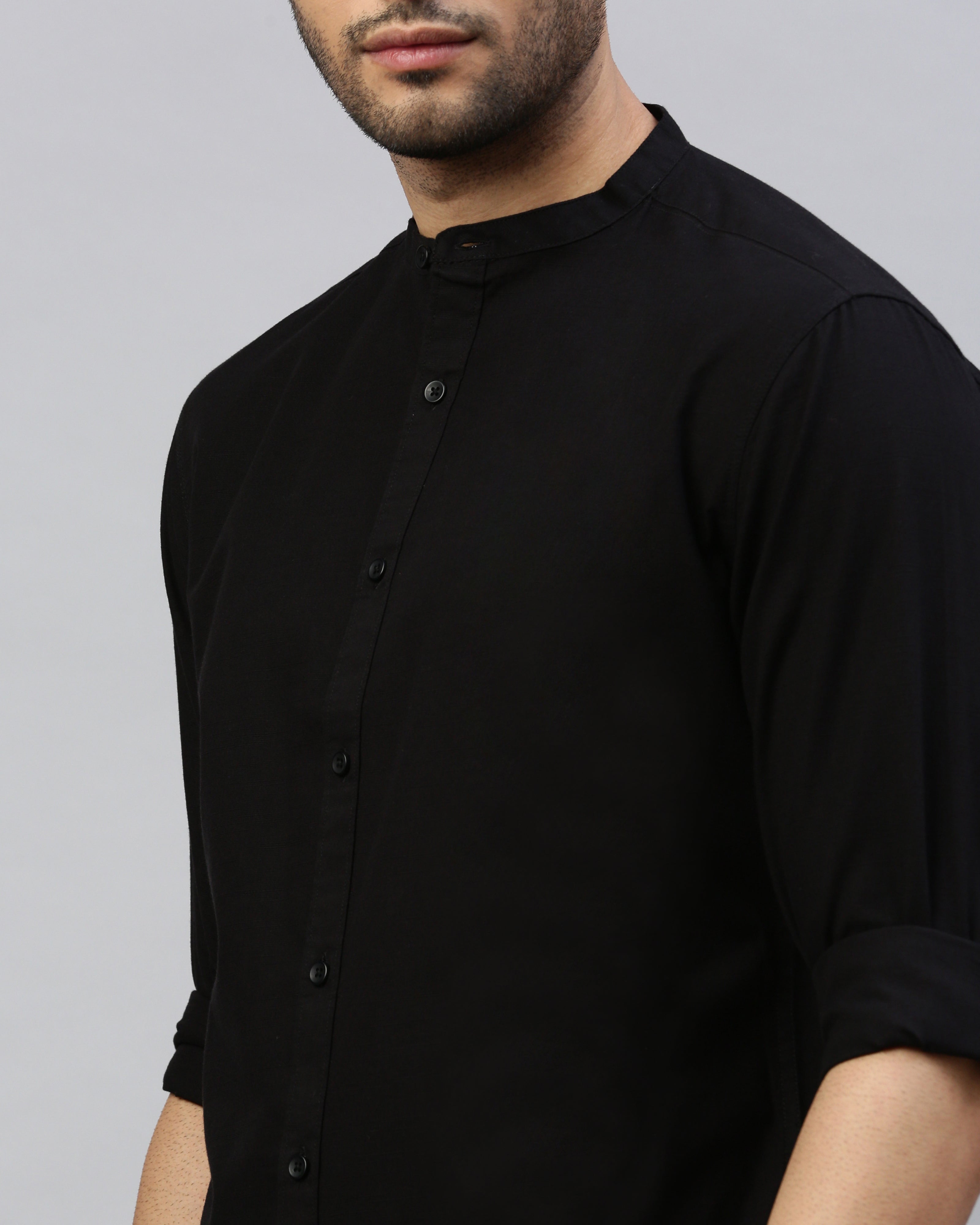 Men's Solid Casual Shirt