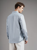Men Smart Slim Fit Printed Casual Shirt