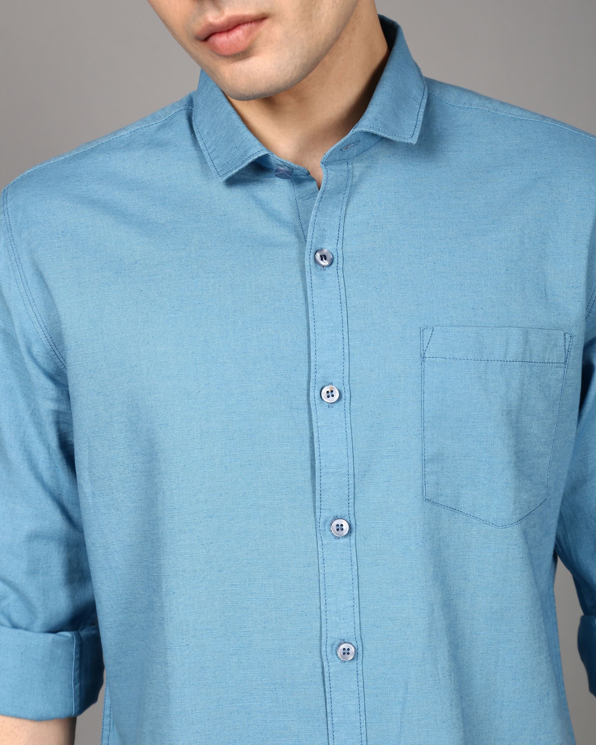 Men Slim Fit Shirt