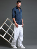 Men's Premium Twill Solid Shirt