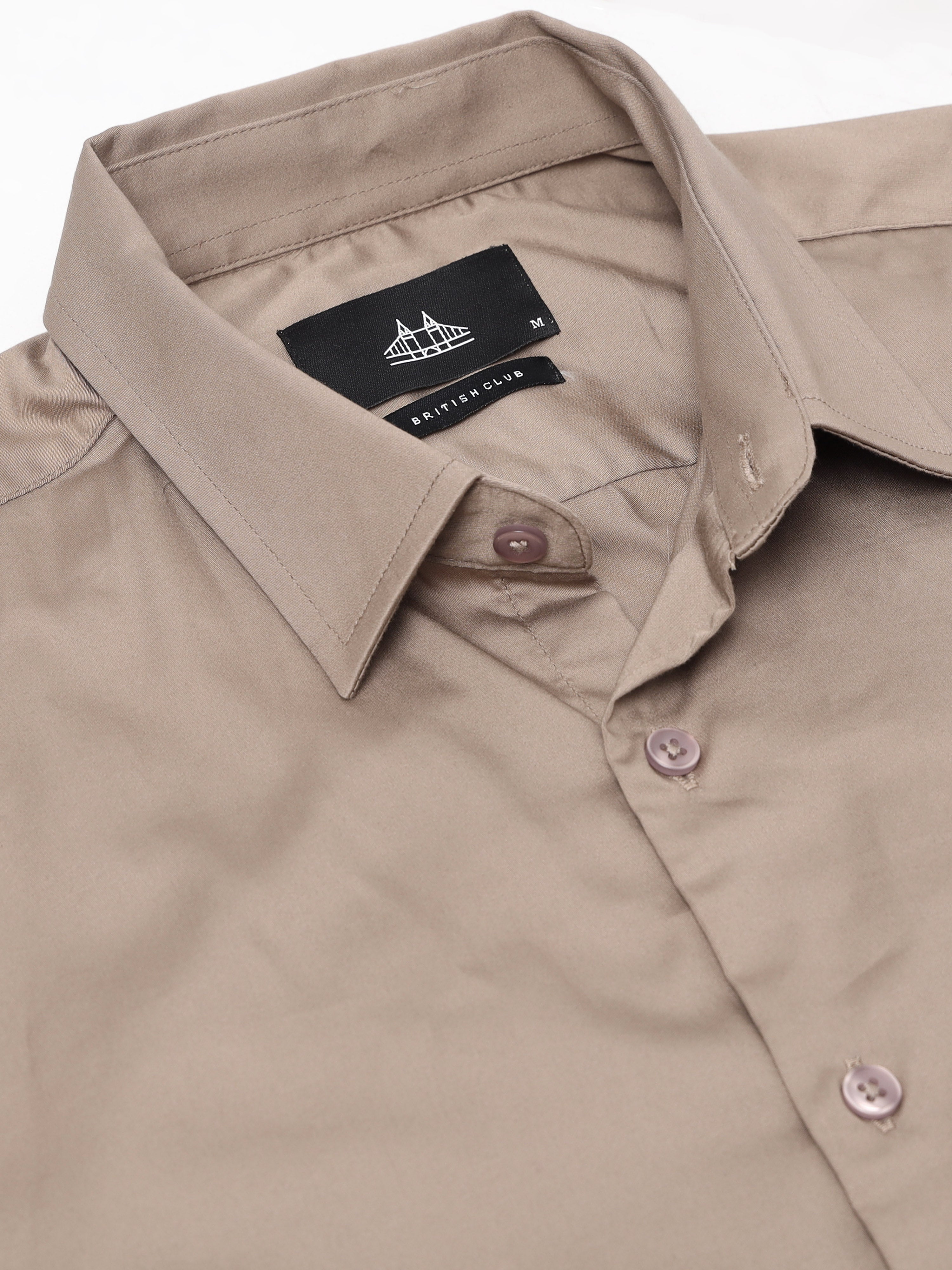 Men Smart Slim Fit Semiformal Shirt
