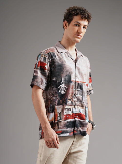 Men's Digital Printed Shirt