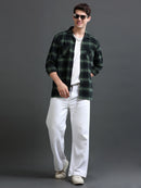 Men's Flannel Checked Slim Fit Shirt