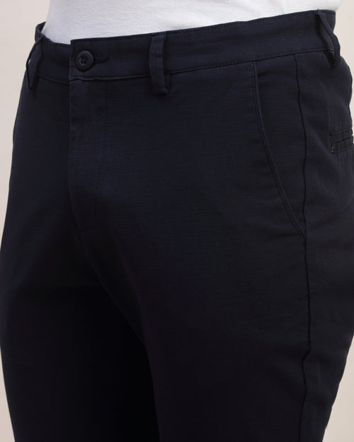 Men Comfort Slim Fit Low-Rise Chinos