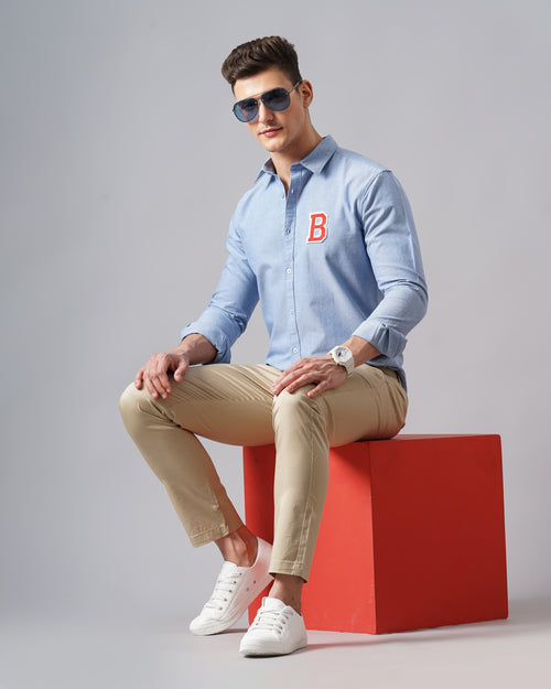 Men's Solid Casual Shirt