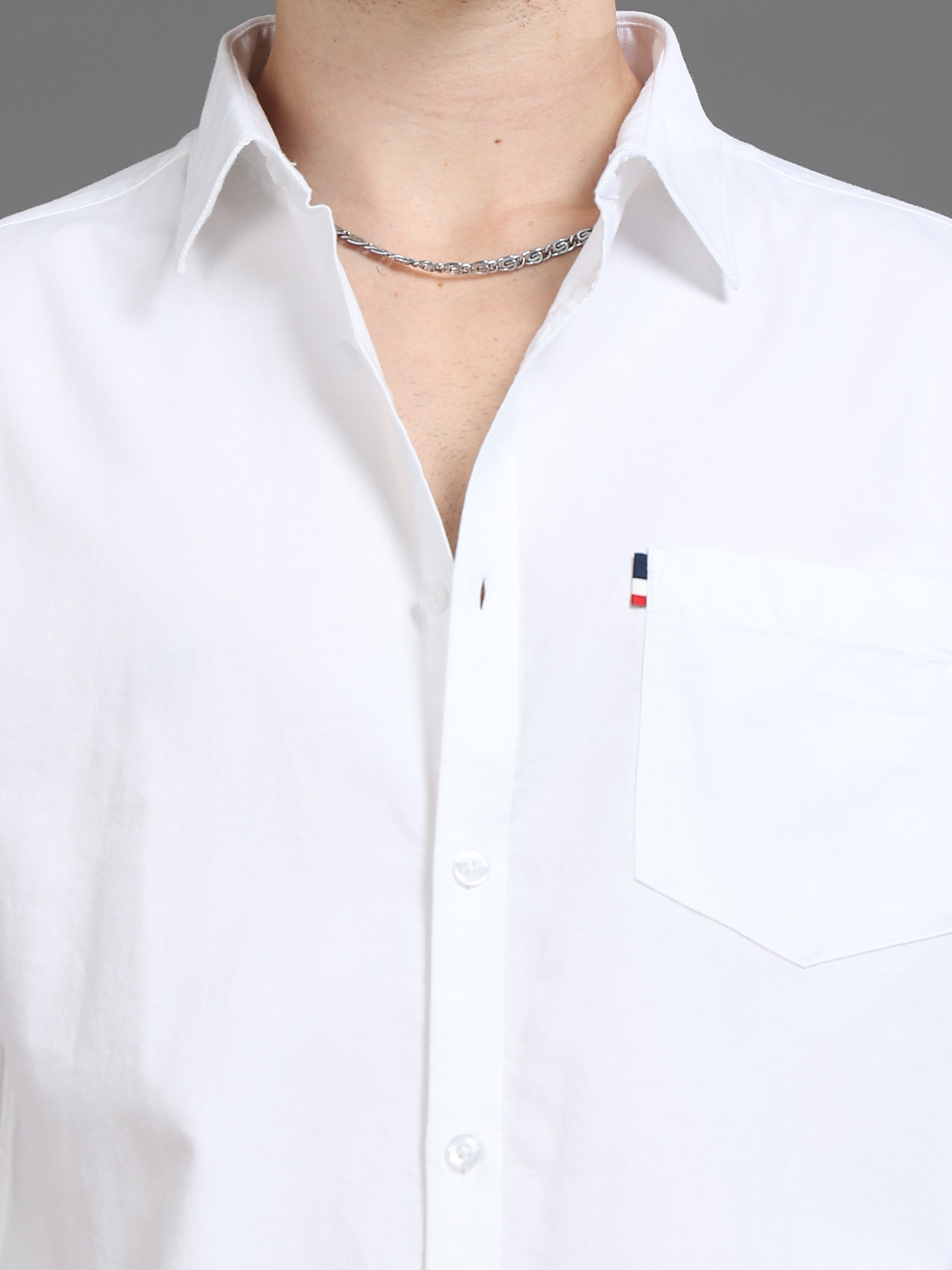 Men Oxford Slim Fit Shirt