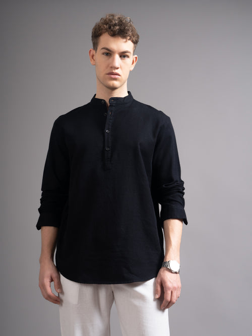 Men's Dobby Kurta Shirt