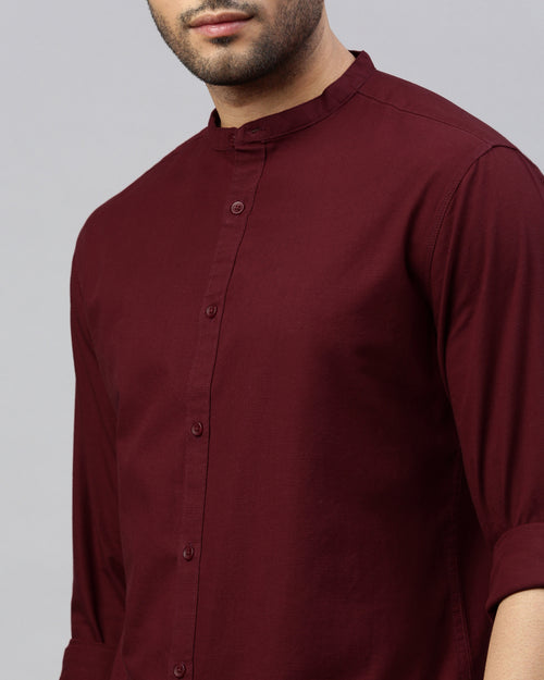 Men's Solid Casual Shirt