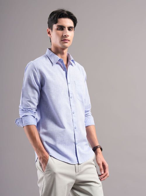 Men Smart Slim Fit Casual Shirt