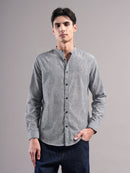 Men Smart Slim Fit Striped Casual Shirt
