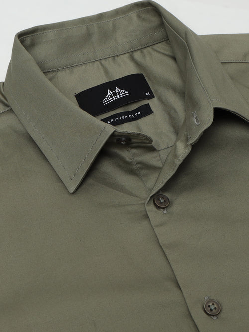 Men Smart Slim Fit Casual Shirt