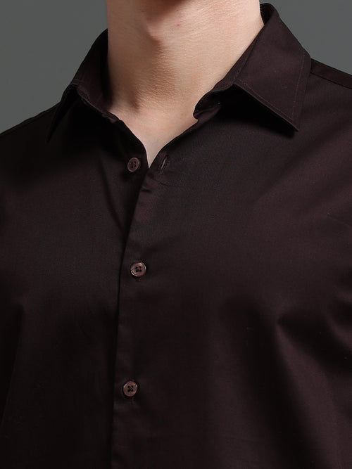 Men Smart Slim Fit Casual Shirt