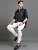 Men Smart Slim Fit Printed Party Shirt