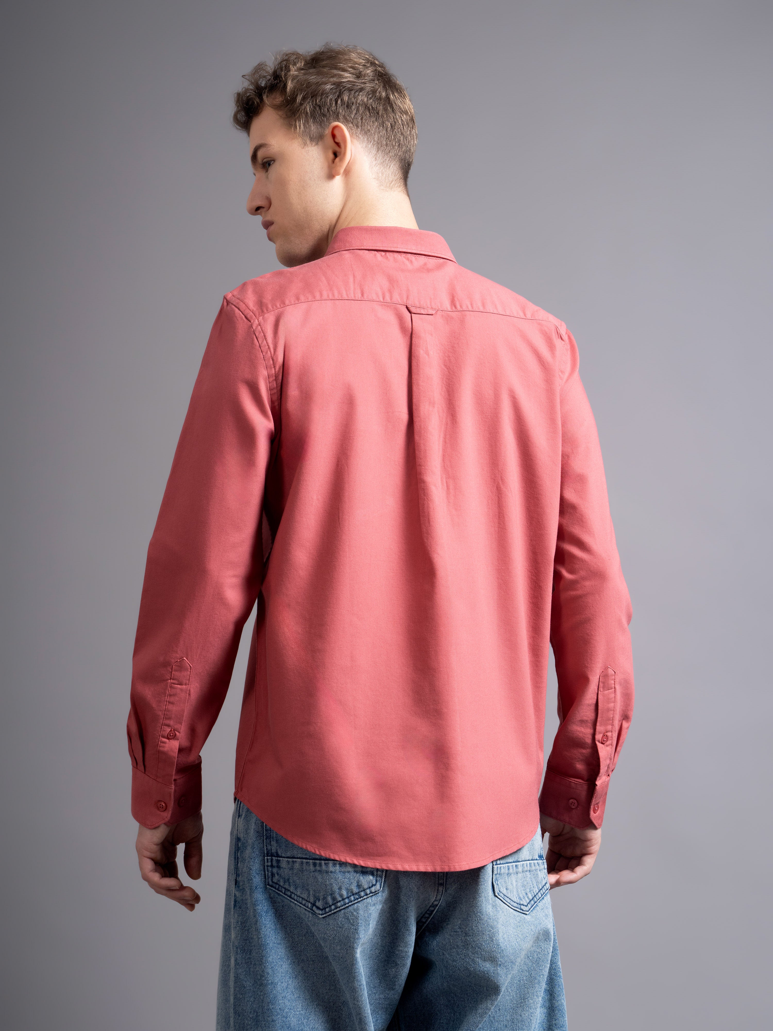 Men Smart Slim Fit Casual Shirt