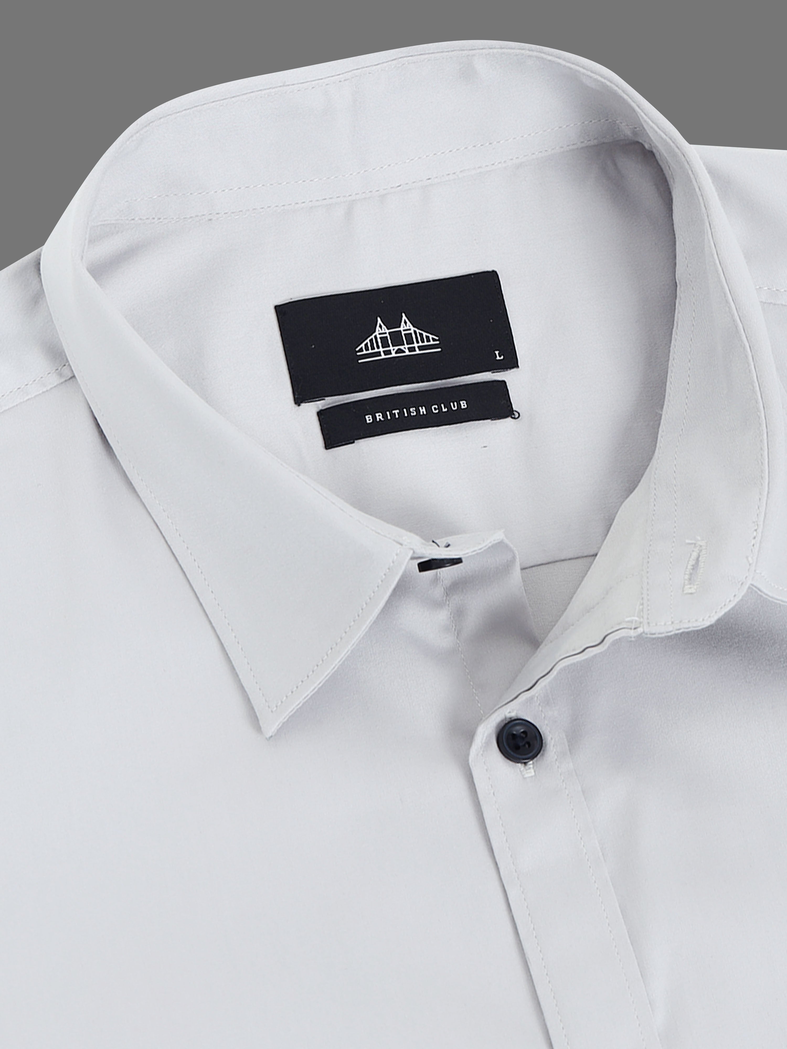 Men Satin Slim Fit Shirt