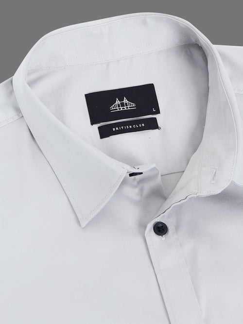 Men Satin Slim Fit Shirt
