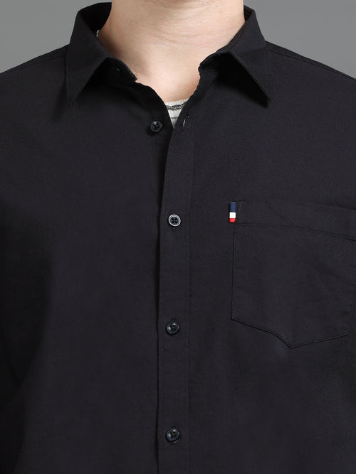 Men Oxford Slim Fit Shirt