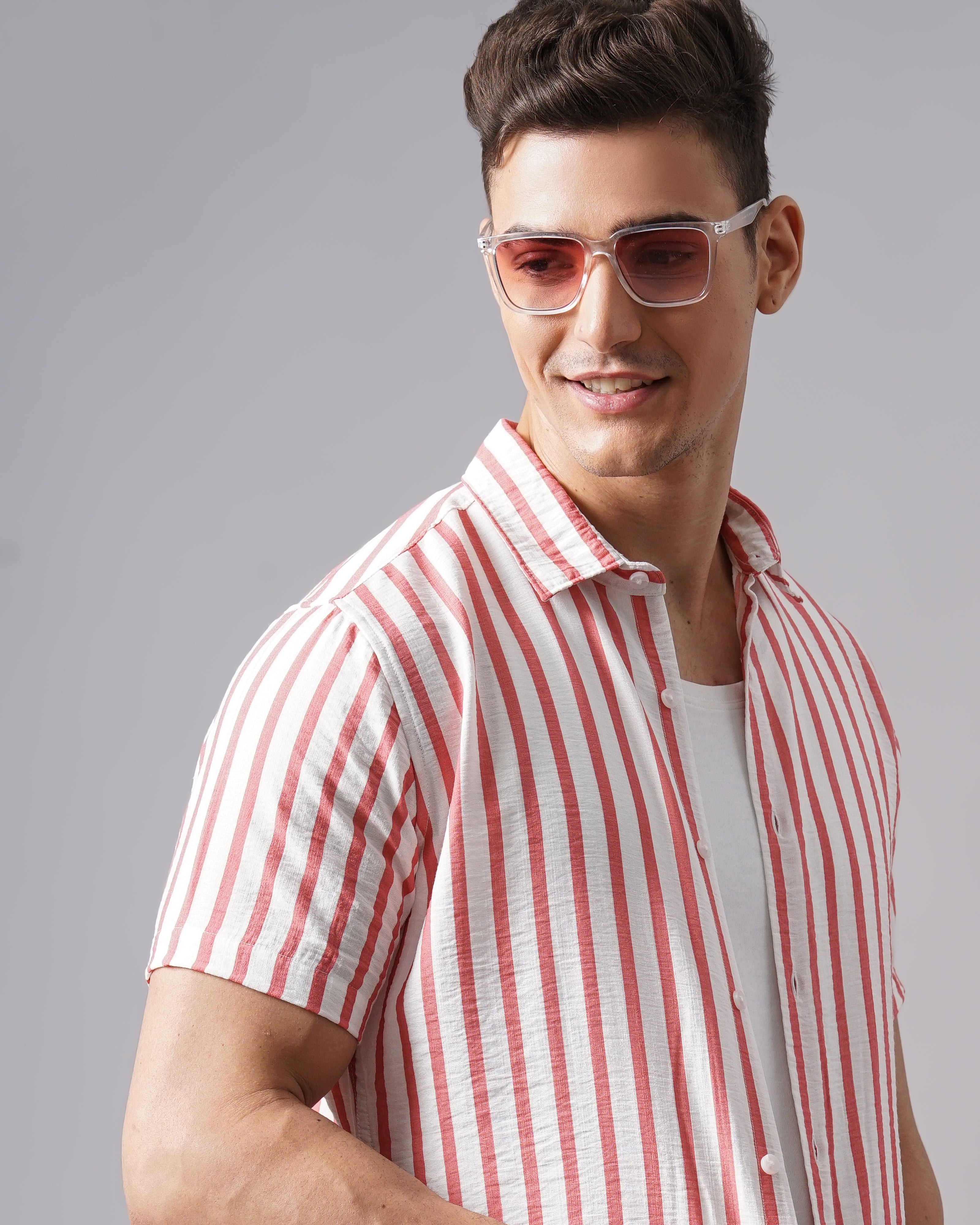 MEN'S STRIPE SHIRT