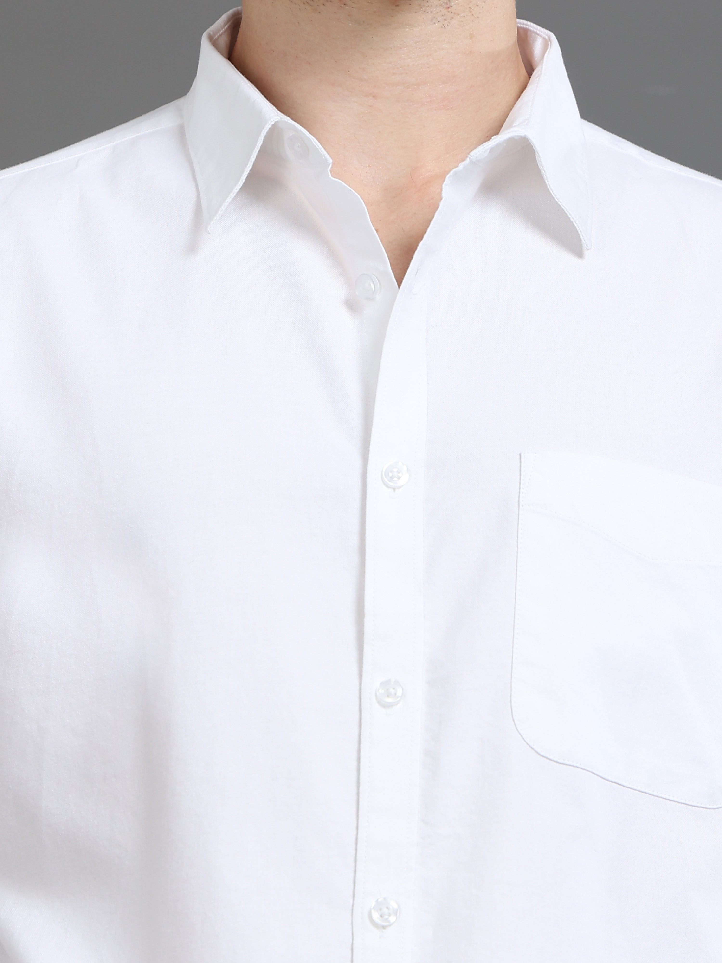 Men Oxford Slim Fit Shirt