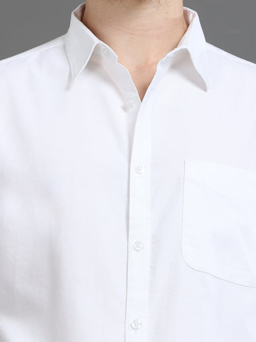 Men Oxford Slim Fit Shirt