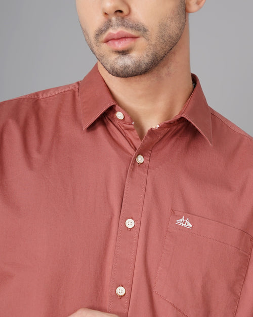 Men's Solid Casual Shirt
