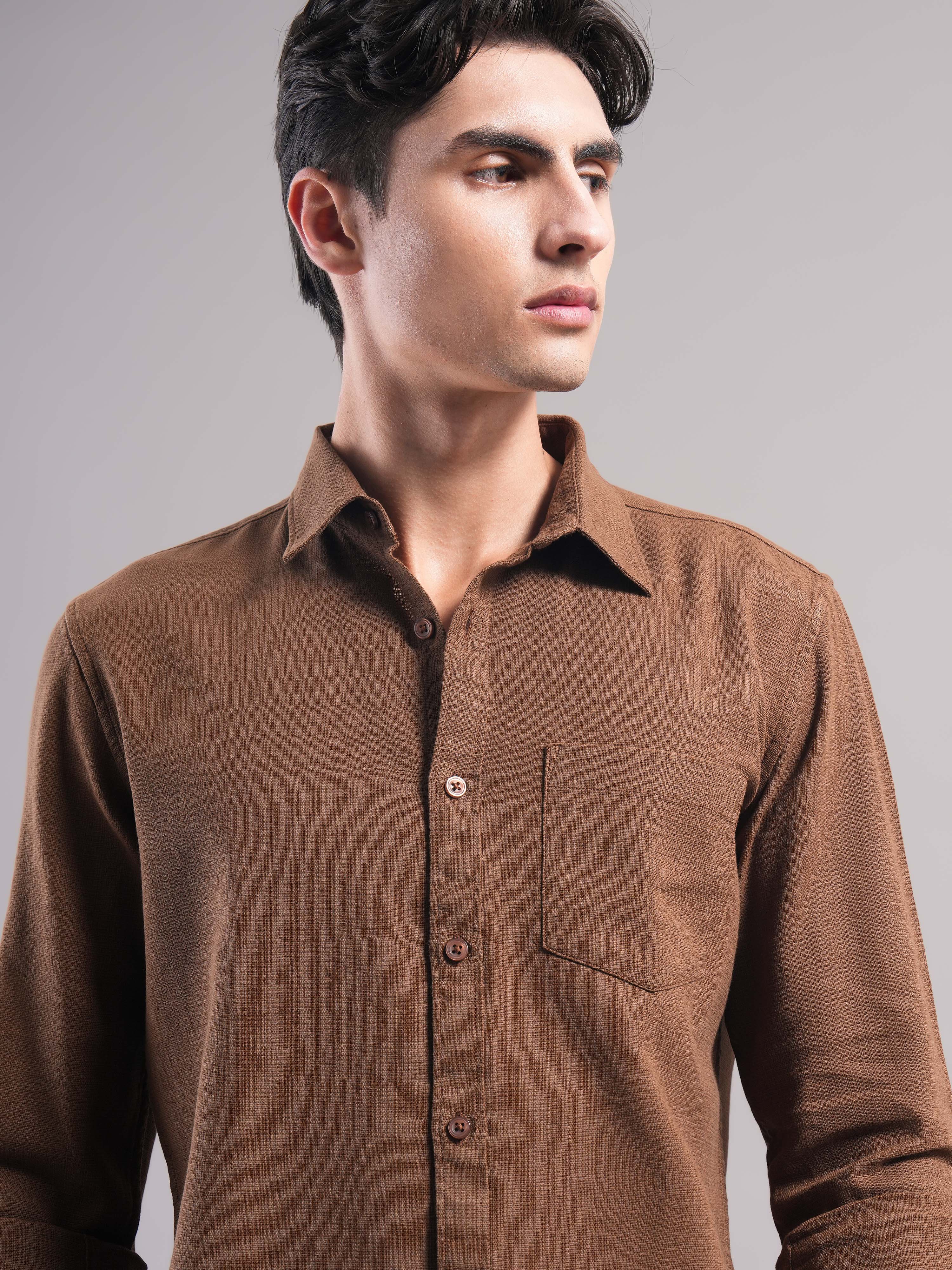 men's slim fit shirt