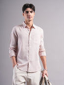 Men Smart Slim Fit Striped Casual Shirt