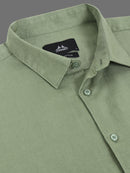 Men Smart Cotton Linen Slim Fit Shirt