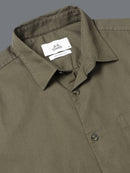 Men Dobby Solid Shirts