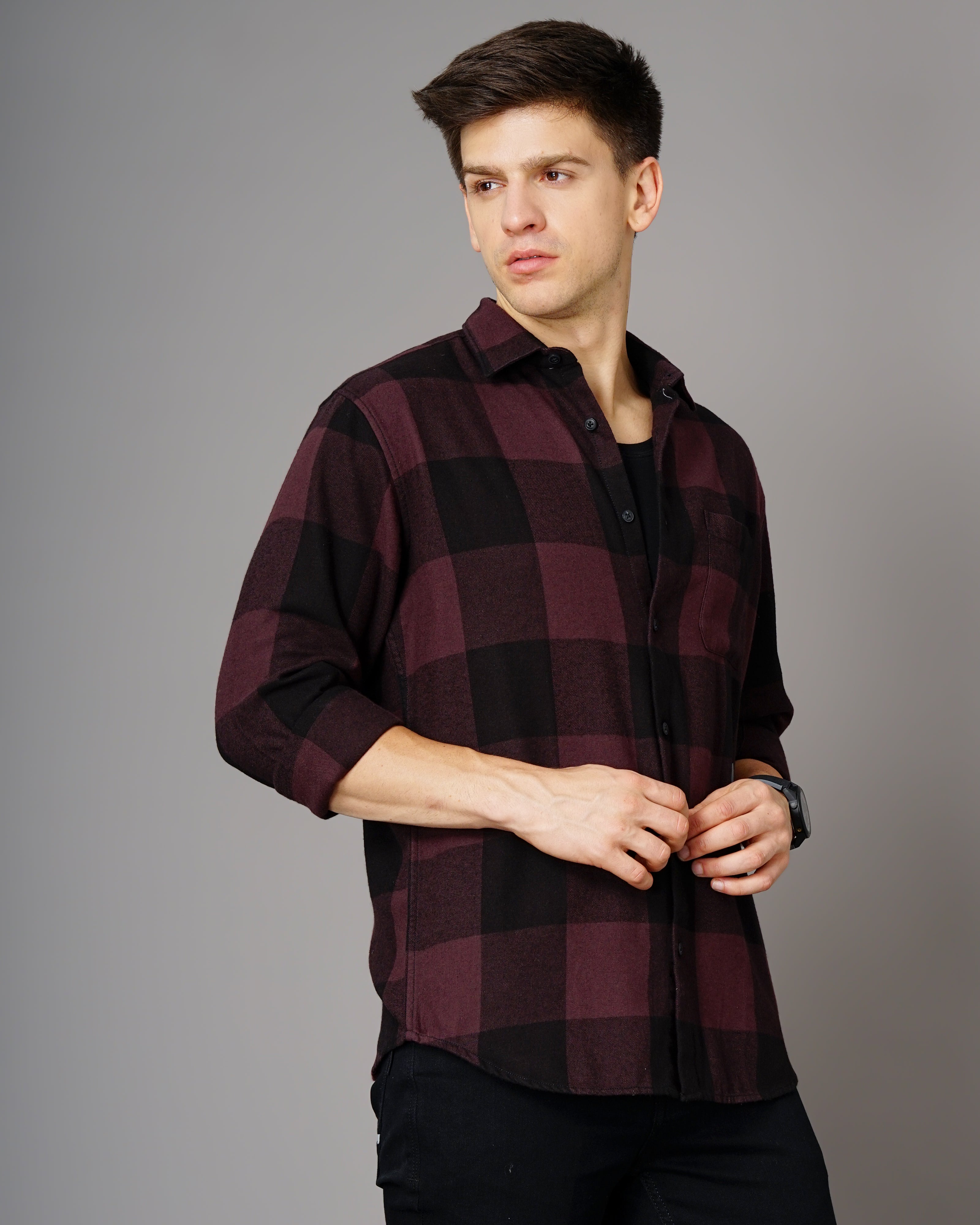 Men's Checks Shirt