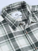 Men's Premium Oxford Checks Green Shirt
