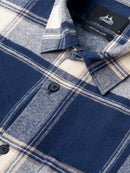 Men Smart Slim Fit Checked Casual Shirt