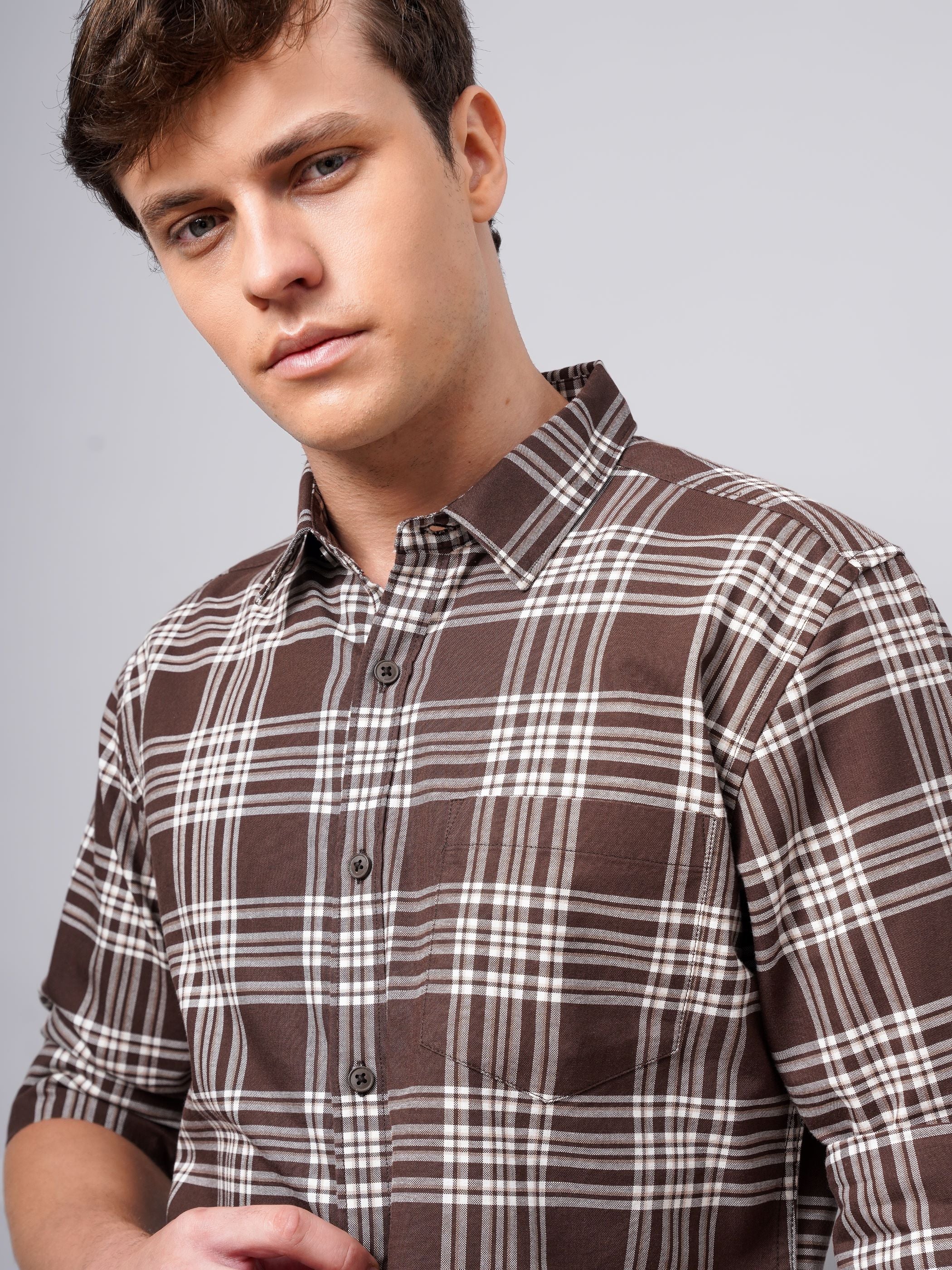 Men's Checks Shirt