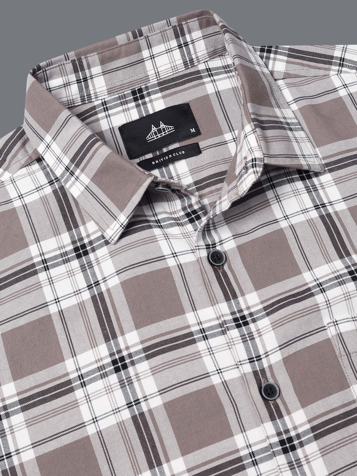 Men Premium Oxford Checks Shirt