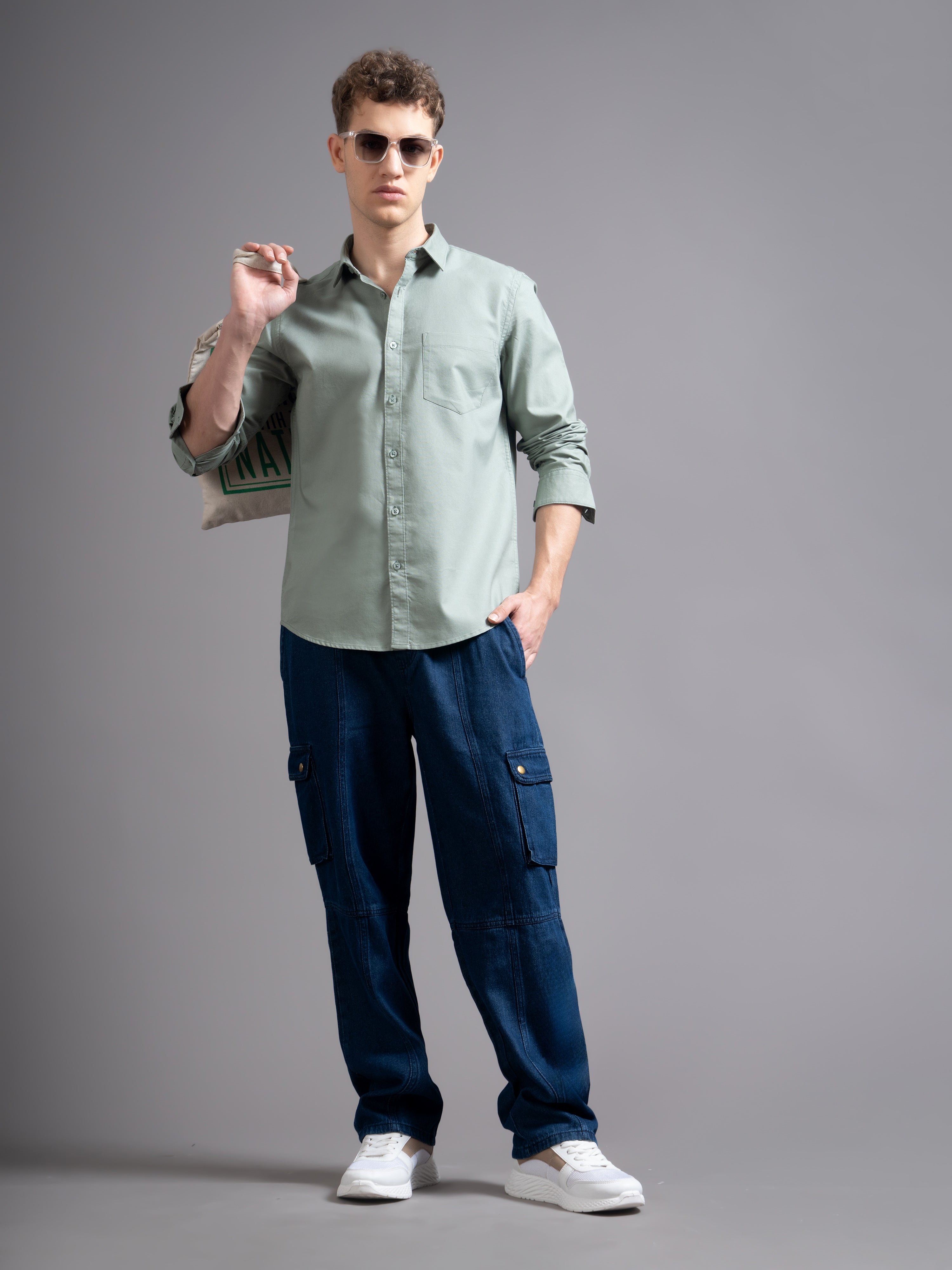 Men Smart Slim Fit Casual Shirt