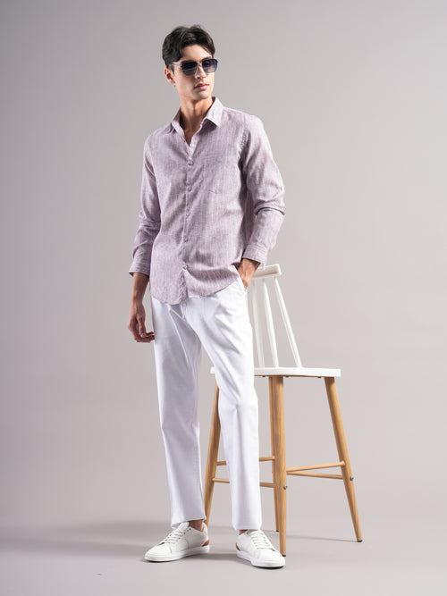 Men Smart Slim Fit Casual Shirt