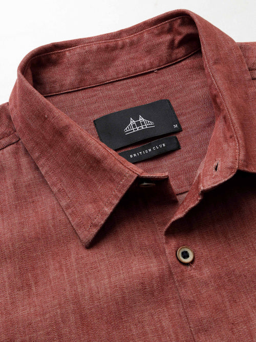 Mens Rupo Rainy Solid Shirt
