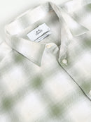 Men Smart Slim Fit Checked Casual Shirt