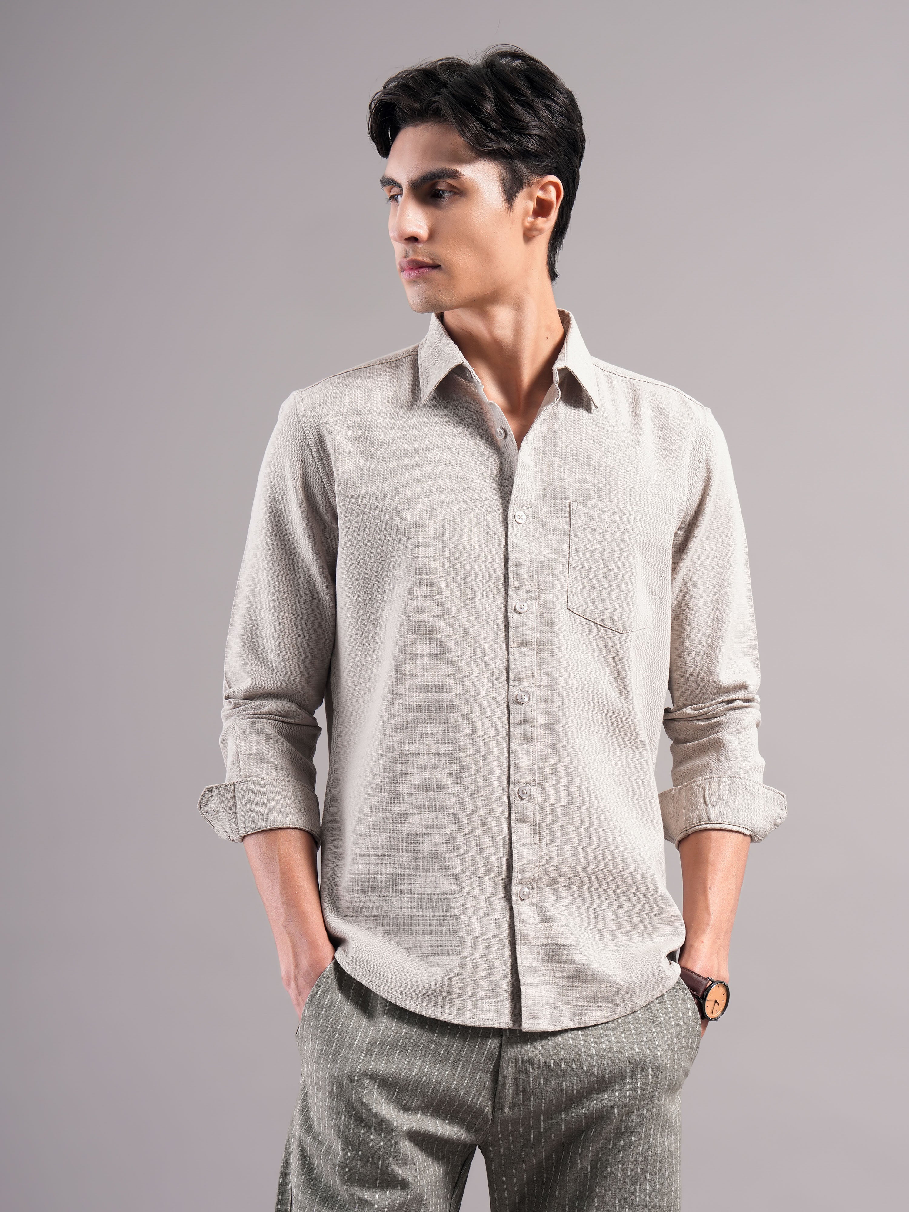 men's slim fit shirt