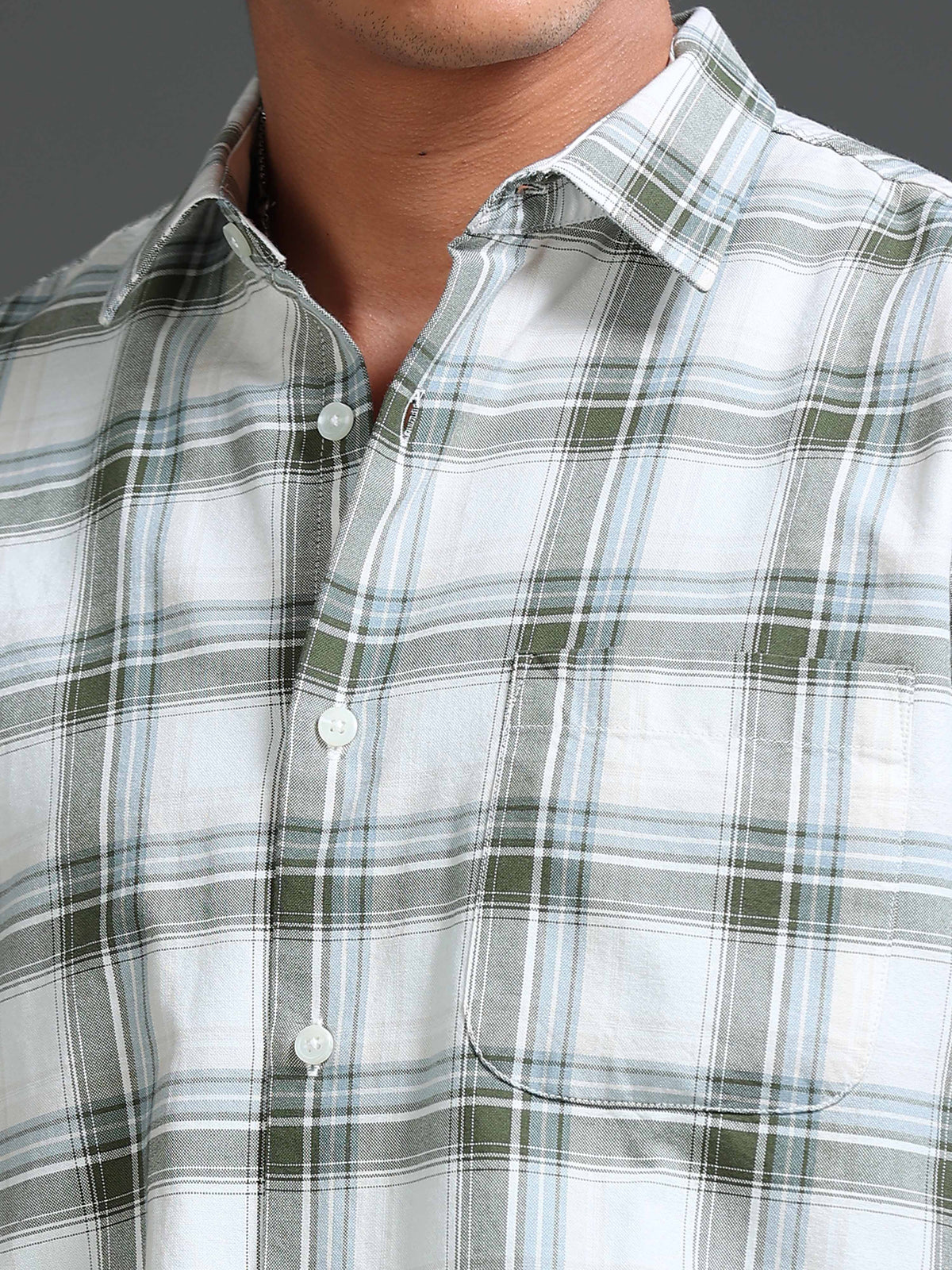 Men Premium Oxford Checks Shirt