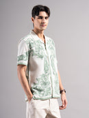 Men Smart Printed Casual Shirt